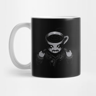 Black Metal Coffee Mug